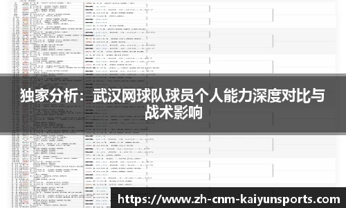 独家分析：武汉网球队球员个人能力深度对比与战术影响
