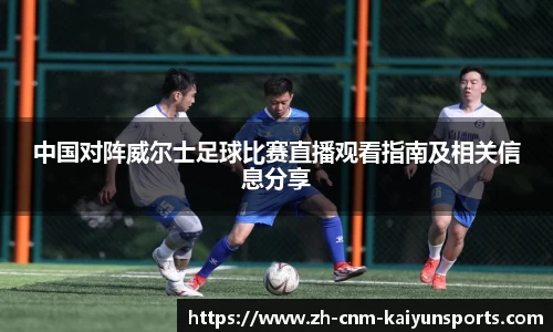 中国对阵威尔士足球比赛直播观看指南及相关信息分享